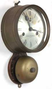 Seth Thomas Ships Bell Lever Clock