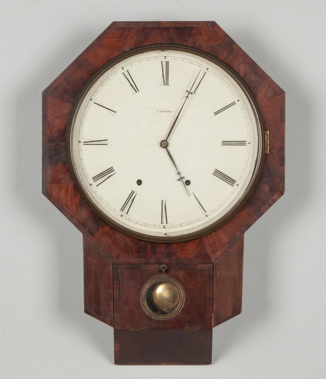 Chauncey Jerome Schoolhouse Clock