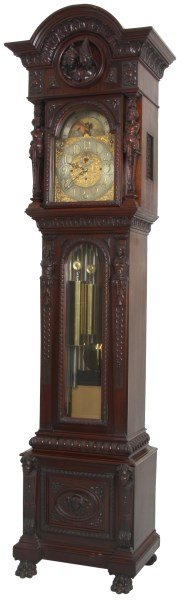 Tiffany & Co. 9 Tube Grandfather Clock