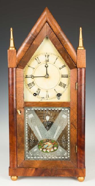 Brewster & Ingraham Steeple Shelf Clock