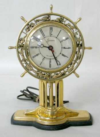 Mastercrafters Sessions Electric Ships Wheel Clock