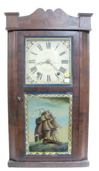 Daniel Pratt Jr. Wood Works Shelf Clock