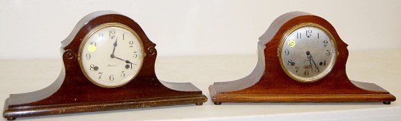 2 Sessions Tambour Mantle Clocks