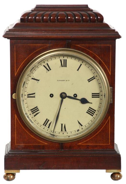 Tiffany Double Fusee Bracket Clock
