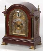 Tiffany & Co. Makers Mahogany Bracket Clock
