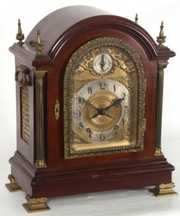 Tiffany & Co. Makers Mahogany Bracket Clock