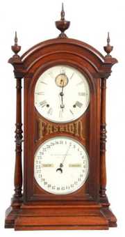 Southern Fashion No. 5 Double Dial Clock