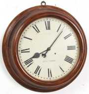 Seth Thomas Oak 18 in. Gallery Clock