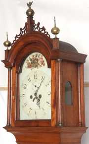 Mahogany Massachusetts Tall Case Clock