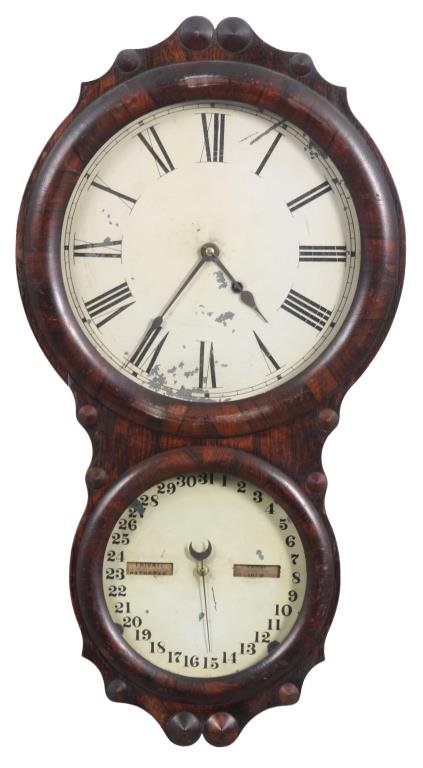 Seth Thomas No. 4 Double Dial Clock