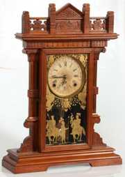 Francis Morse Calendar Mantle Clock