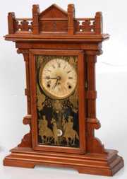 Francis Morse Calendar Mantle Clock