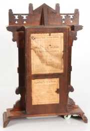 Francis Morse Calendar Mantle Clock