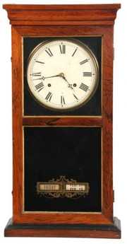 Boardman & Hubbell Calendar Shelf Clock