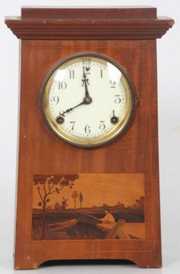 Sessions Inlaid Mantle Clock