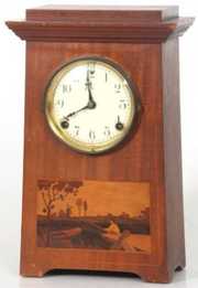 Sessions Inlaid Mantle Clock