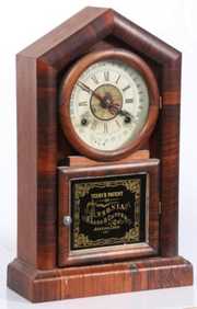 Ansonia Shelf Clock w/ Terry’s Patent Calendar