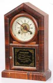 Ansonia Shelf Clock w/ Terry’s Patent Calendar