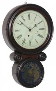 Ingraham “Ionic” Hanging Wall Clock