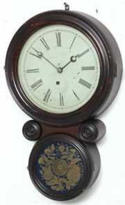 Ingraham “Ionic” Hanging Wall Clock