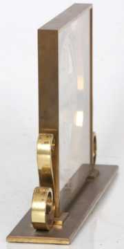 Brass Remembrance Co. Desk Clock