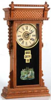 Gilbert “Oriental” Calendar Mantle Clock