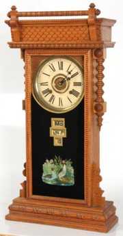 Gilbert “Oriental” Calendar Mantle Clock