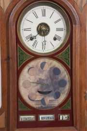 Macomb’s Calendar Clock Co. Wall Clock