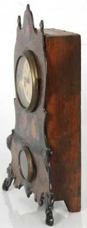 U.S. Clock Co. Iron Front Shelf Clock