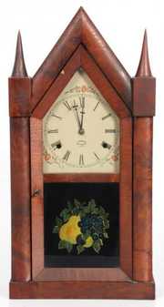 Chauncey Jerome Fusee Steeple Clock