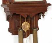 Seth Thomas “Lunar” Oak Wall Clock