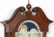 Seth Thomas “Lunar” Oak Wall Clock