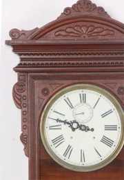 Waterbury Calendar No. 57 Double Dial Clock