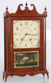 Eli Terry & Sons Pillar and Scroll Clock