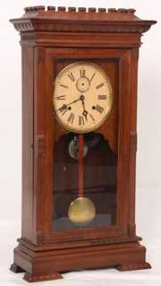 Gilbert “Latona” Weight Driven Mantle Clock