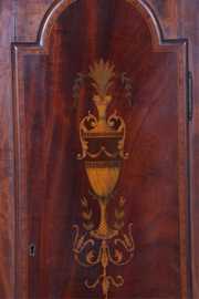 Mahogany Inlaid Grandfather Clock