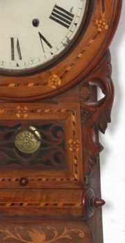 Inlaid Schoolhouse Hanging Regulator