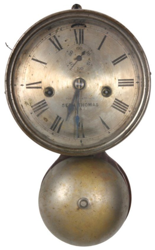 Seth Thomas Ships Bell Lever Clock