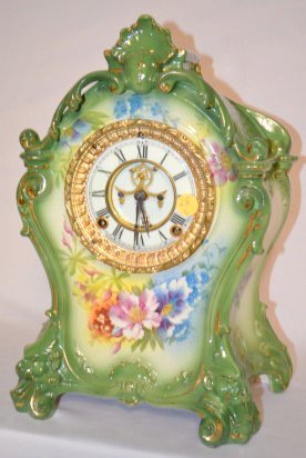 Ansonia Royal Bonn La Mine China Clock