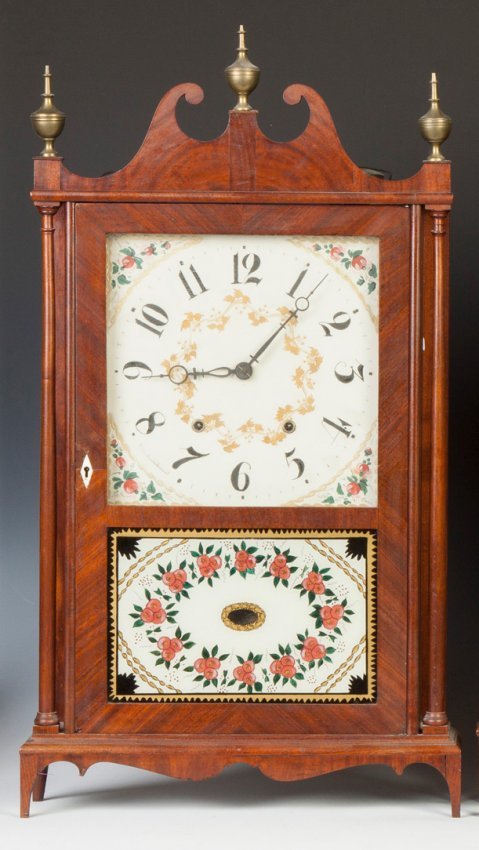 Eli Terry & Sons Pillar & Scroll Clock