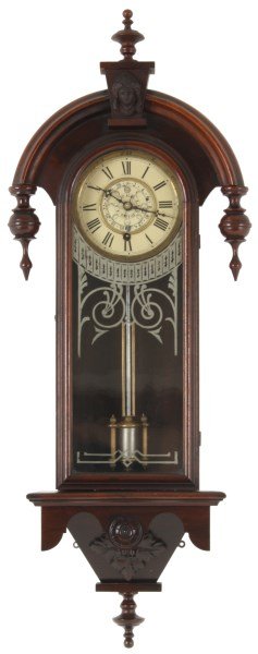 Gilbert Lunar Hanging Hayden Dial Clock