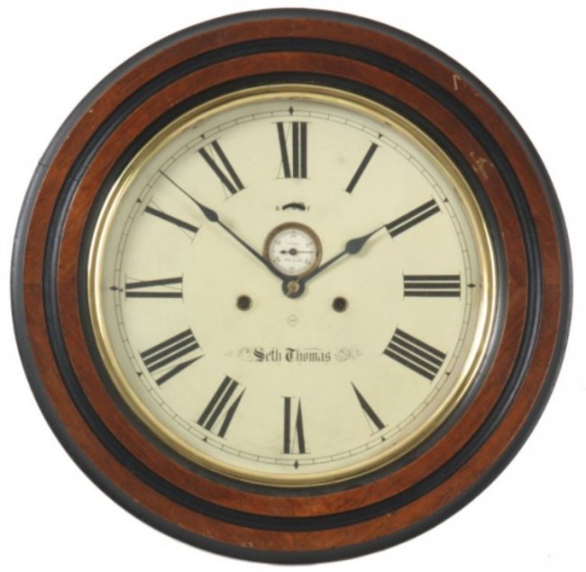 Seth Thomas Chronometer Lever Wall Clock