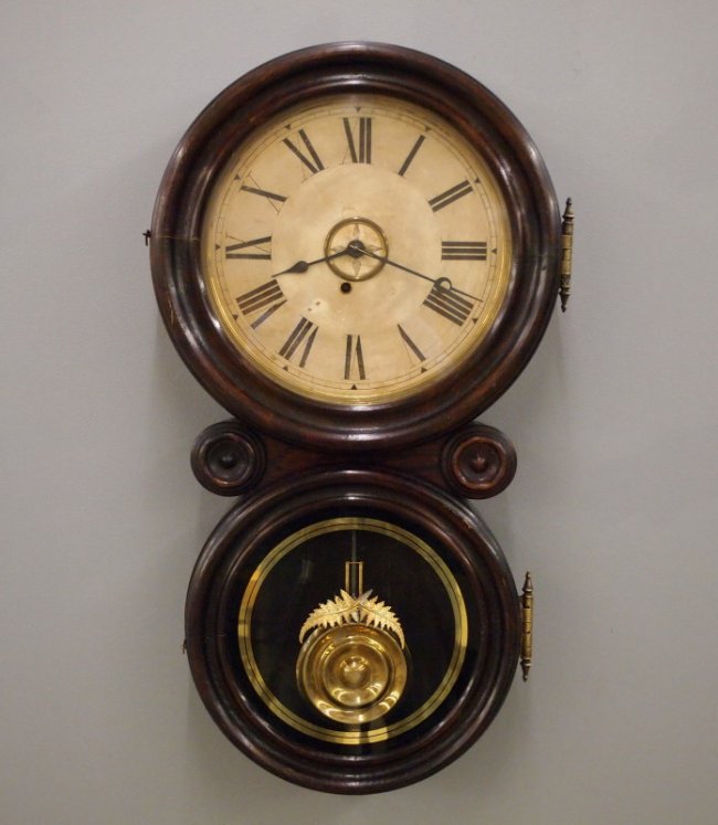 Ingraham “Reflector” wall clock