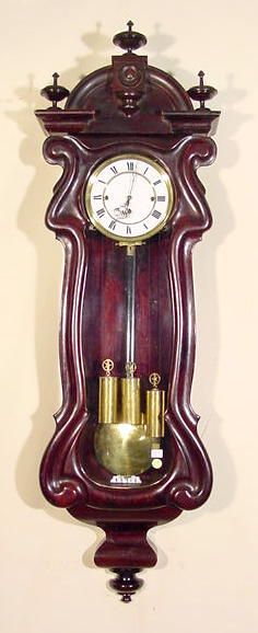 Rosewood 3 weight Serpentine Vienna Regulator