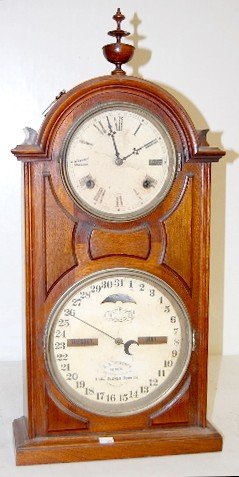 Horton’s Ithaca Calendar Shelf Clock