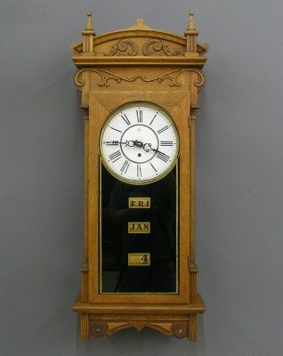 Waterbury “Peoria” Calendar clock