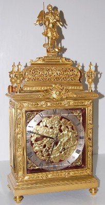 Lerolle, Tiffany & Co. Bronze Bracket Clock