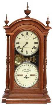 Double Dial Southern Calendar Clock