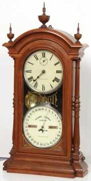 Double Dial Southern Calendar Clock