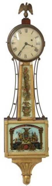 Derry Mfg. Co. Banjo Clock